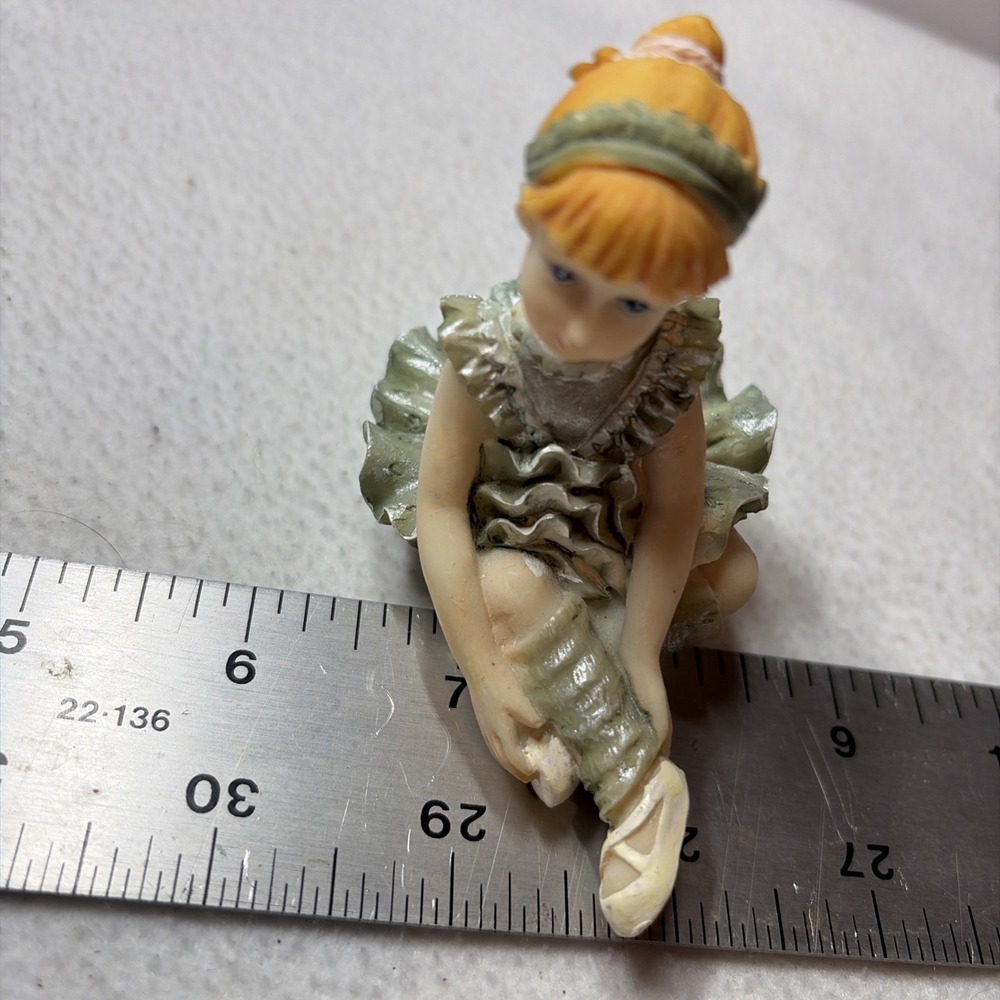 Little Girl Ballerina Resin Figure